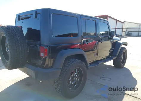 2012 Jeep Wrangler Unlimited Sport z USA, uszkodzony, nr VIN 1C4HJWDG4CL197641